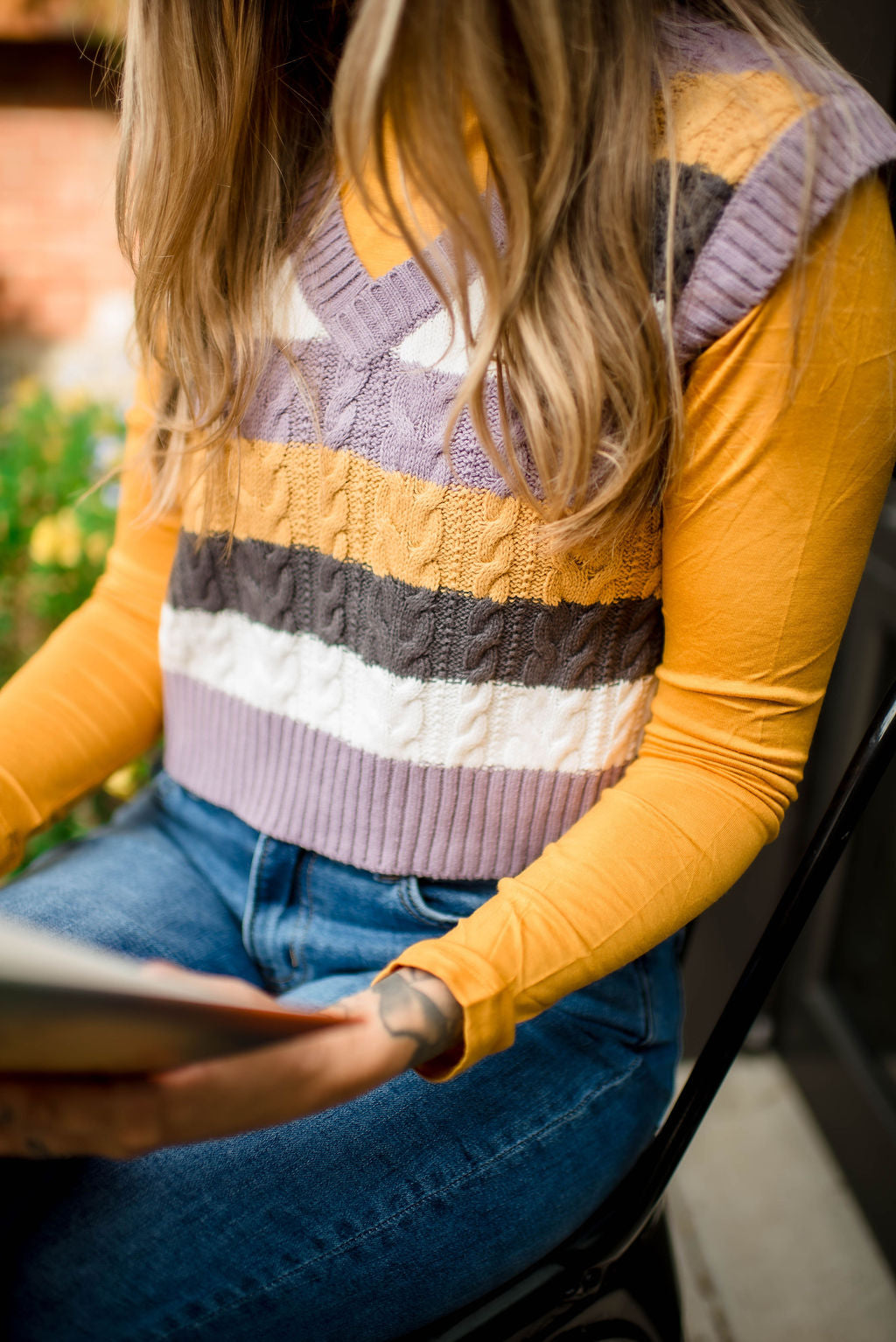 Apple Orchard Sweater Vest