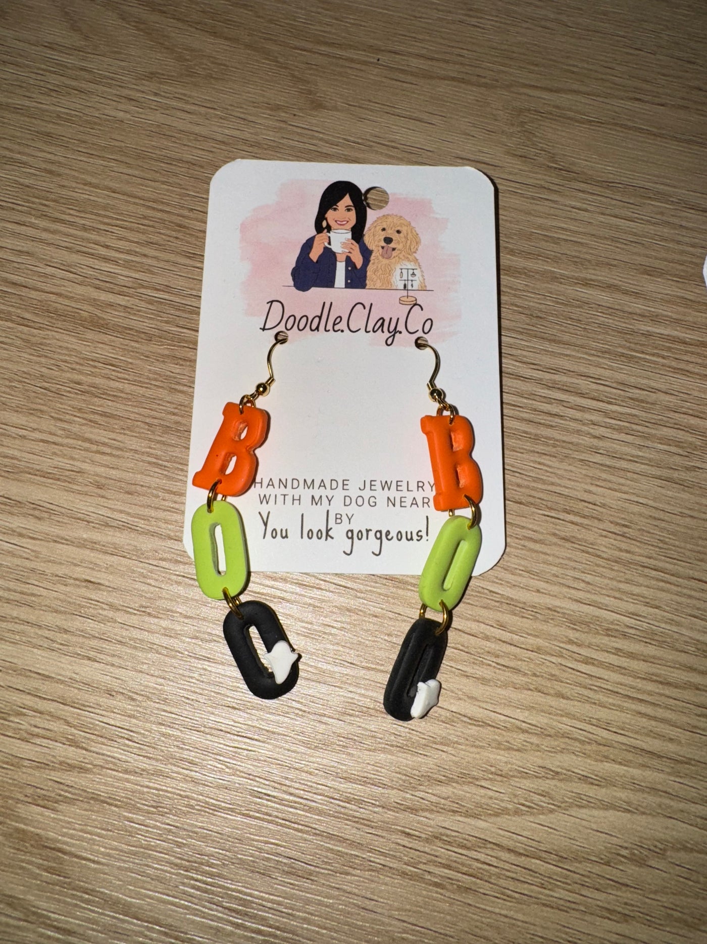 Boo Earrings