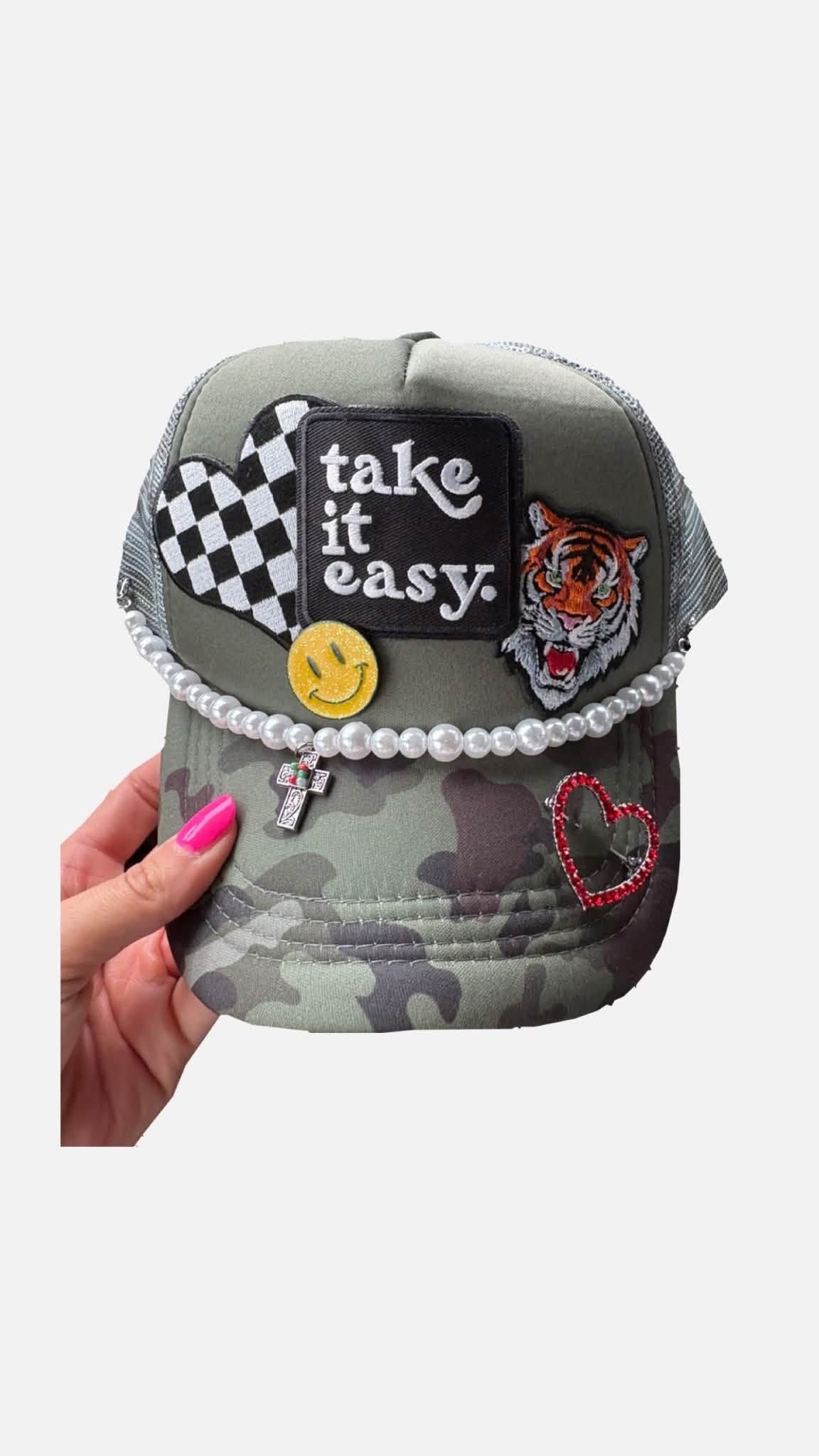 Take it Easy Tiger Hat