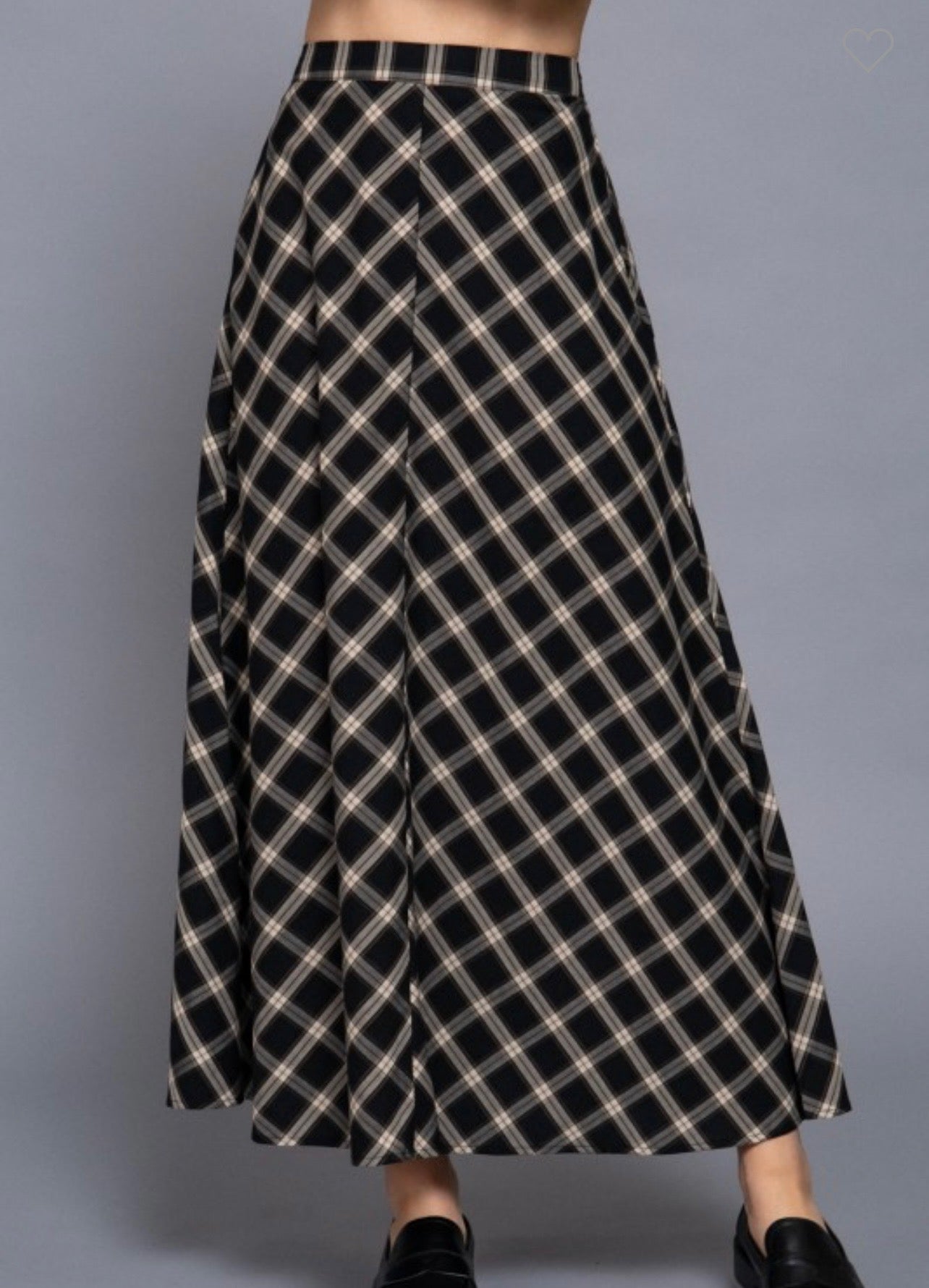 Plaid About You Skirt