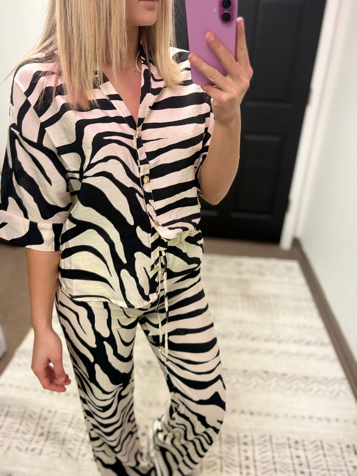 Linen N Stripes Top