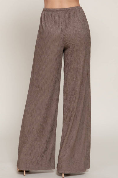 Crinkle Knit Pants