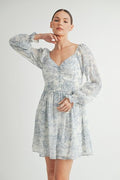 Twirl & Bloom Mini Dress