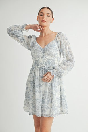 Twirl & Bloom Mini Dress