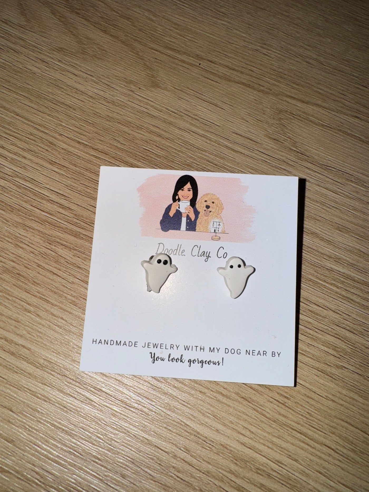 Small Ghost Earring
