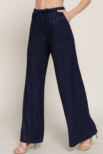 Crinkle Knit Pants