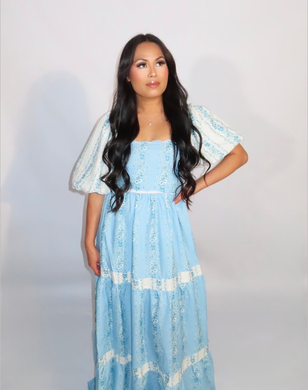 Midwest Floral Belle Bodice Dress