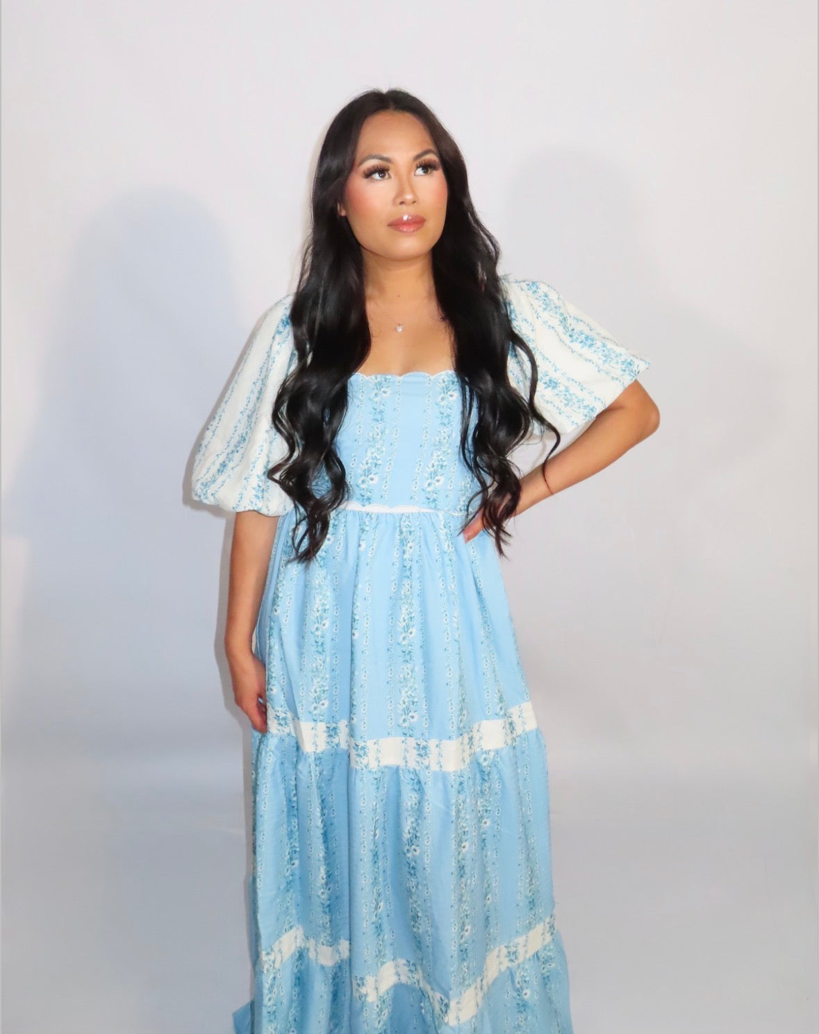 Midwest Floral Belle Bodice Dress