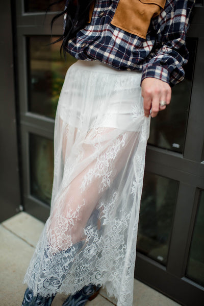 Maria Lace Skirt