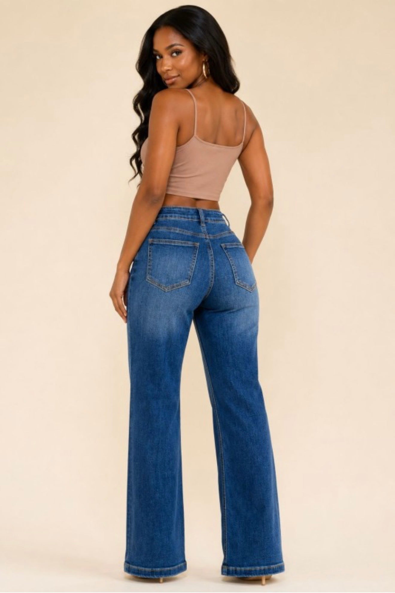 Midwest Wide Leg Denim Jeans