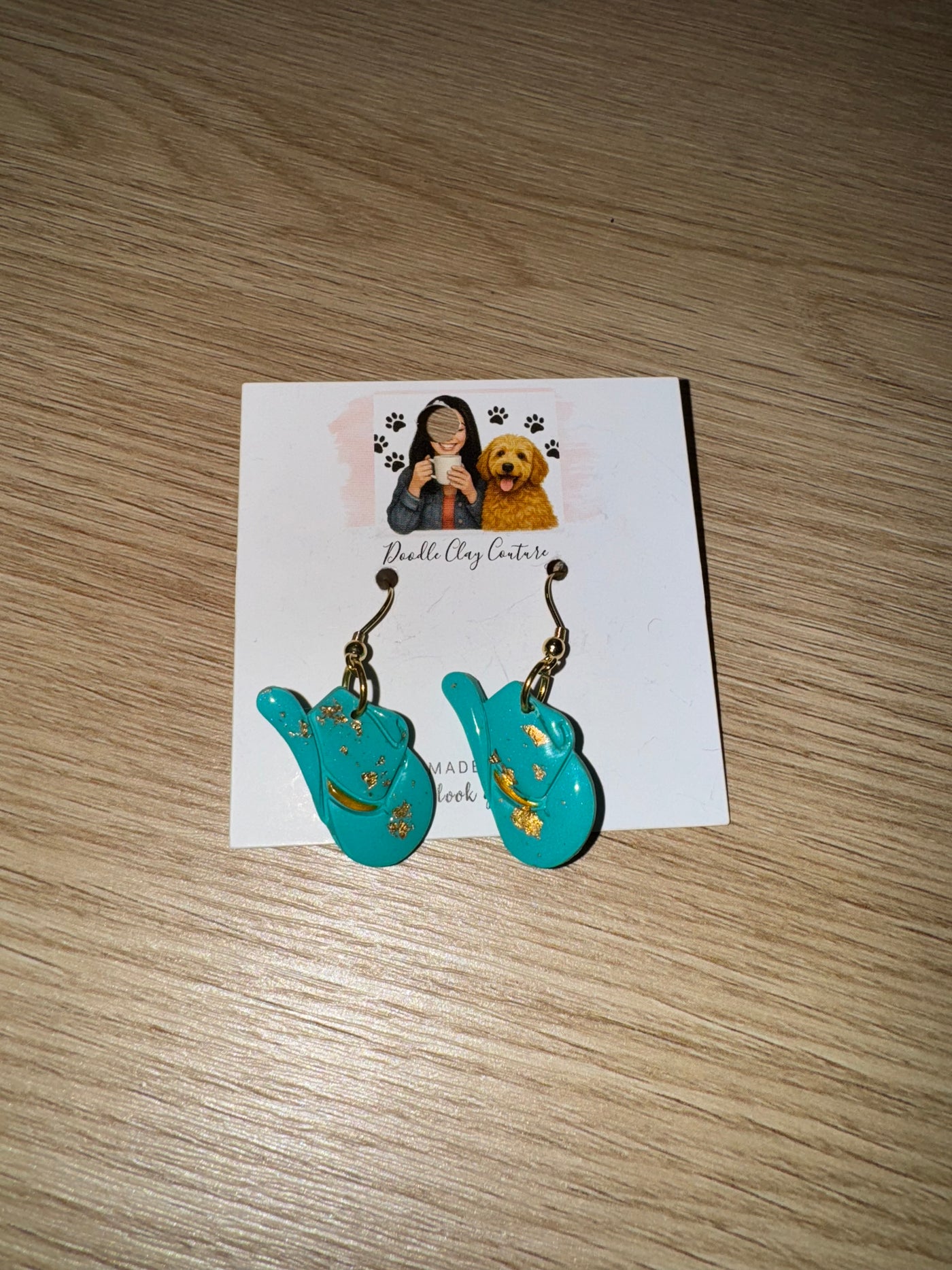 Turquoise Cowgirl Hat Earrings