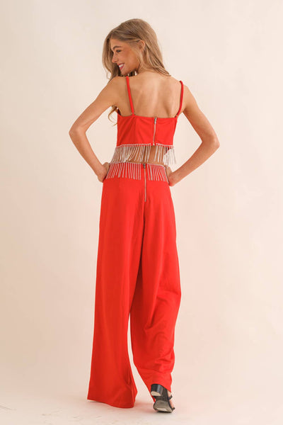 Fringe Party Jumpsuit