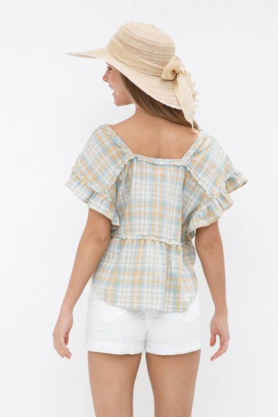Honey Ruffle Top