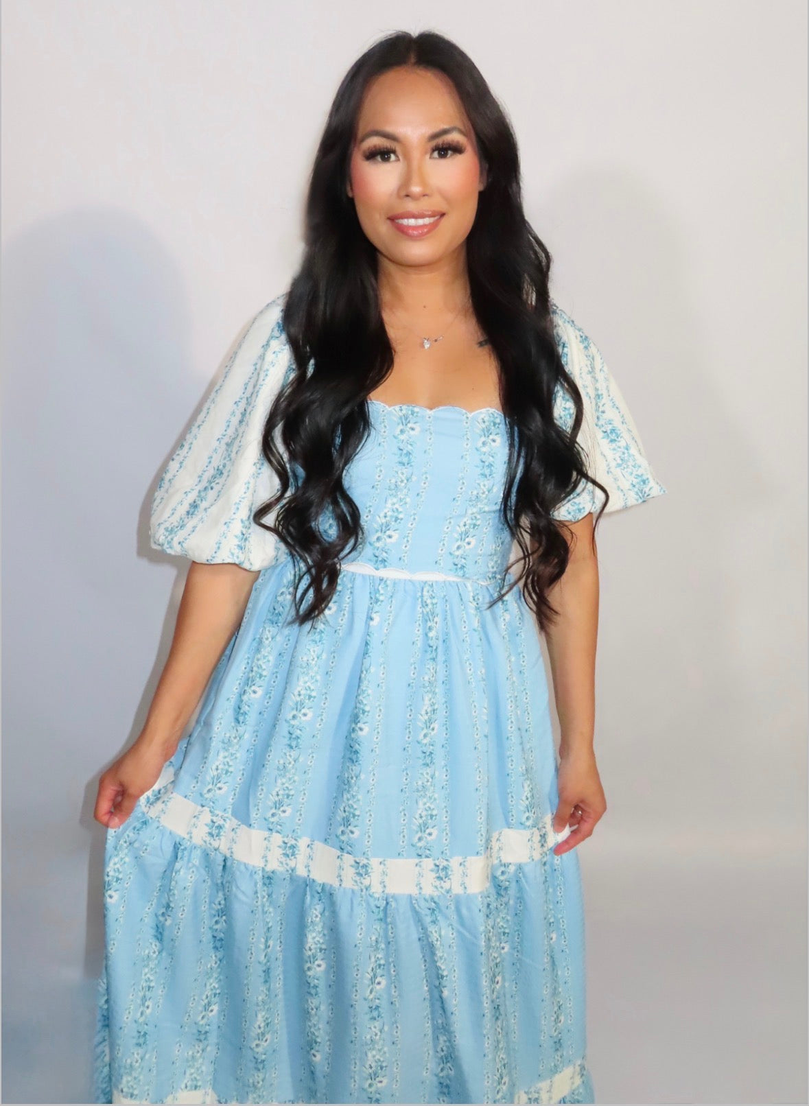Midwest Floral Belle Bodice Dress