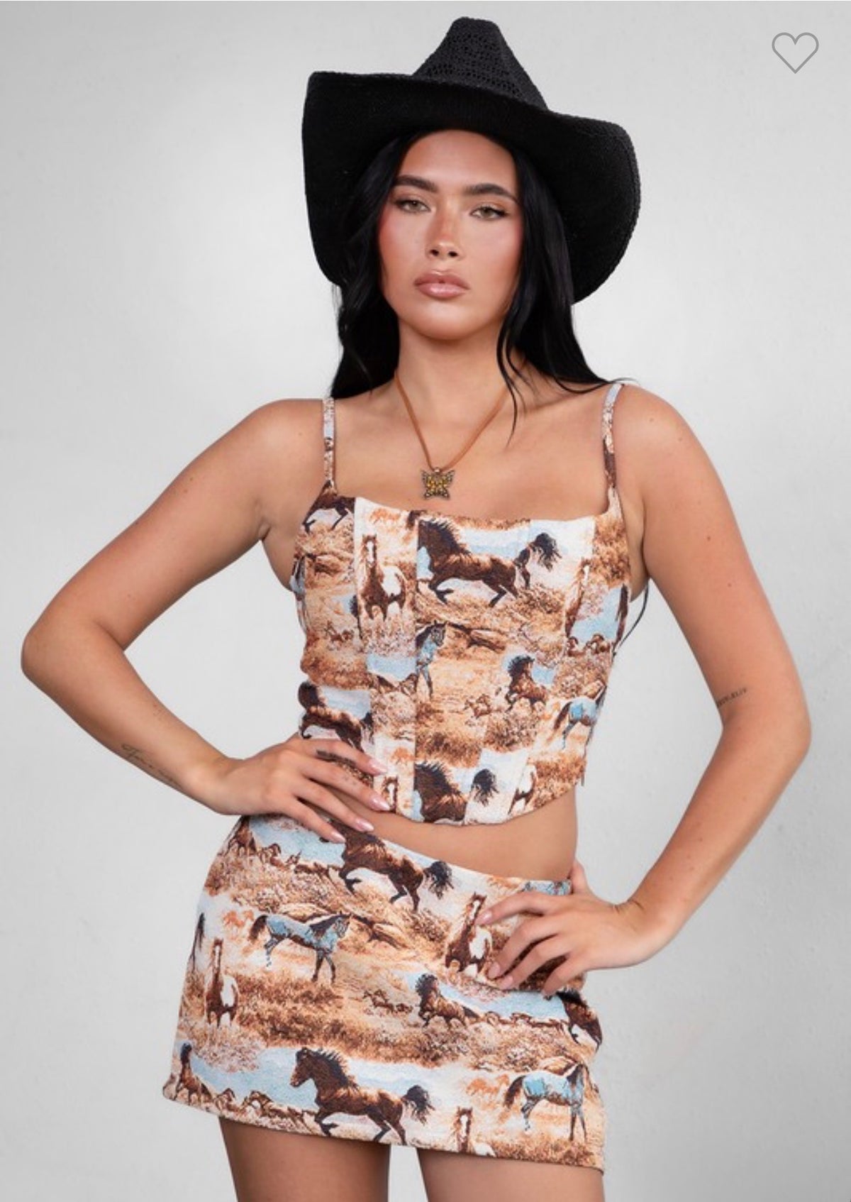 Wild West Wander Corset Top