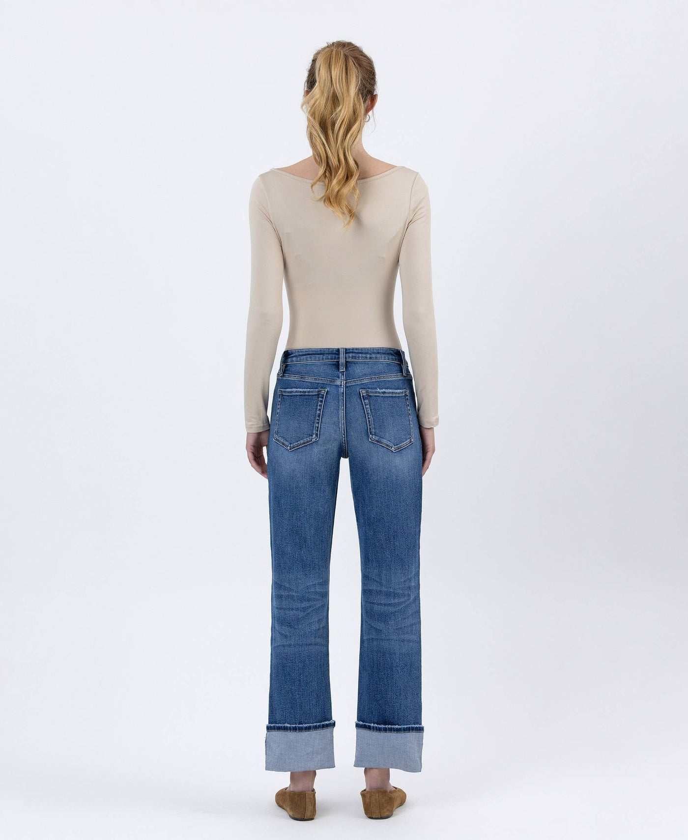 Worth the Wait Cuffed Jeans