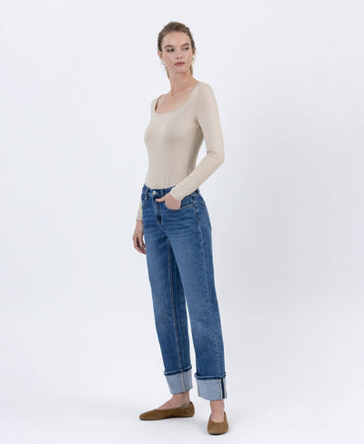 Worth the Wait Cuffed Jeans