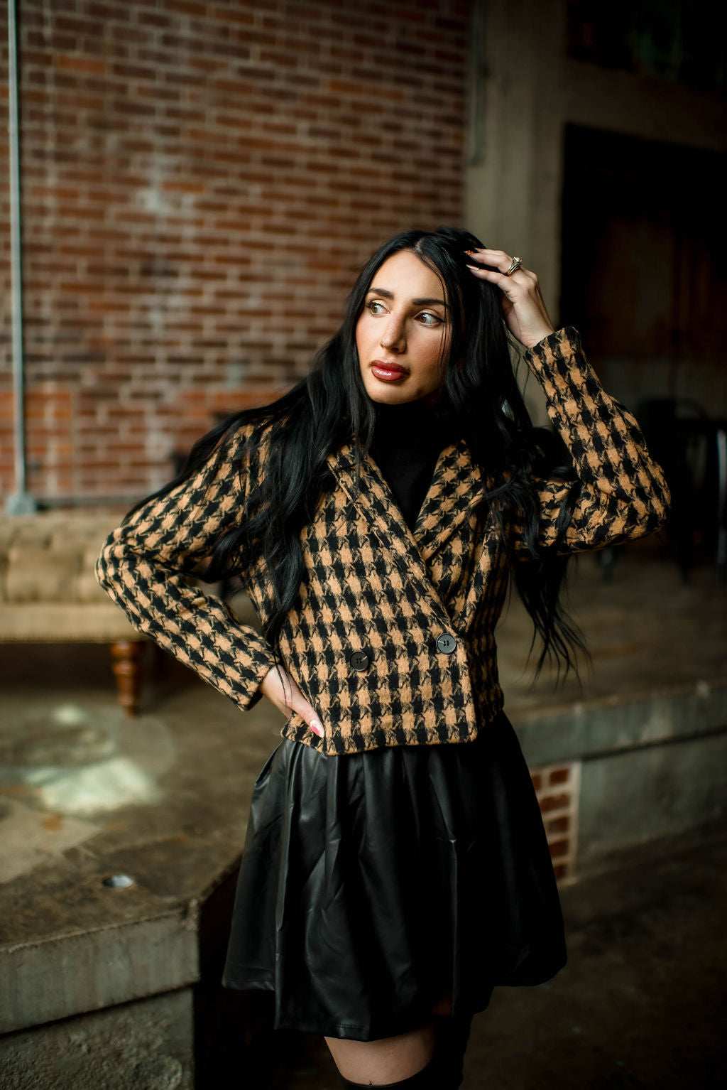 Mocha Mornings Crop Jacket