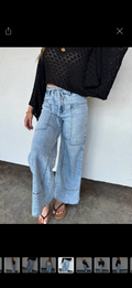 Born Cute Tie Waist Jeans