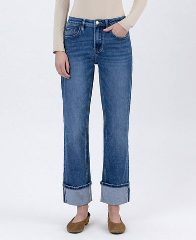 Worth the Wait Cuffed Jeans