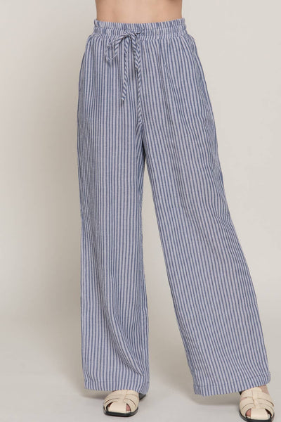 Take me to the Beach Stripe Long Pants