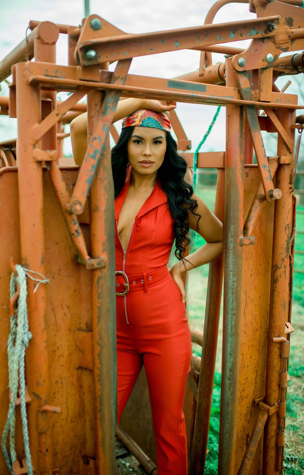 Casanova Belted Jumpsuit