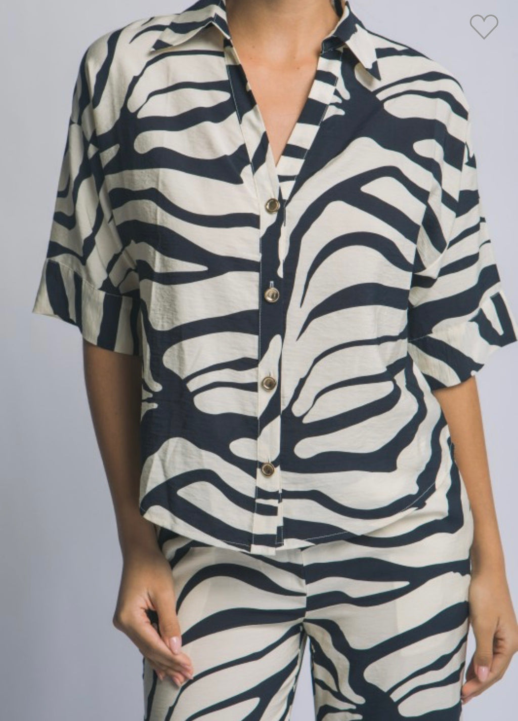 Linen N Stripes Top