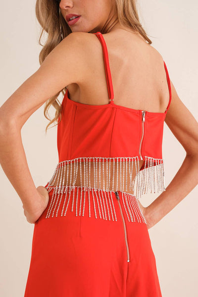Fringe Party Jumpsuit