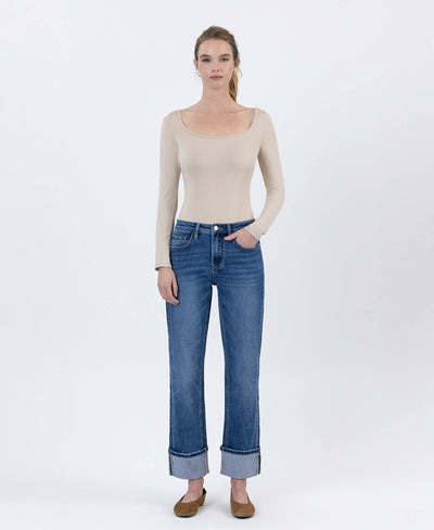 Worth the Wait Cuffed Jeans
