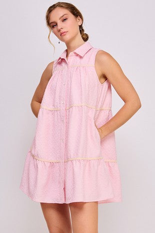 Rosebud & Ruffles Mini Dress