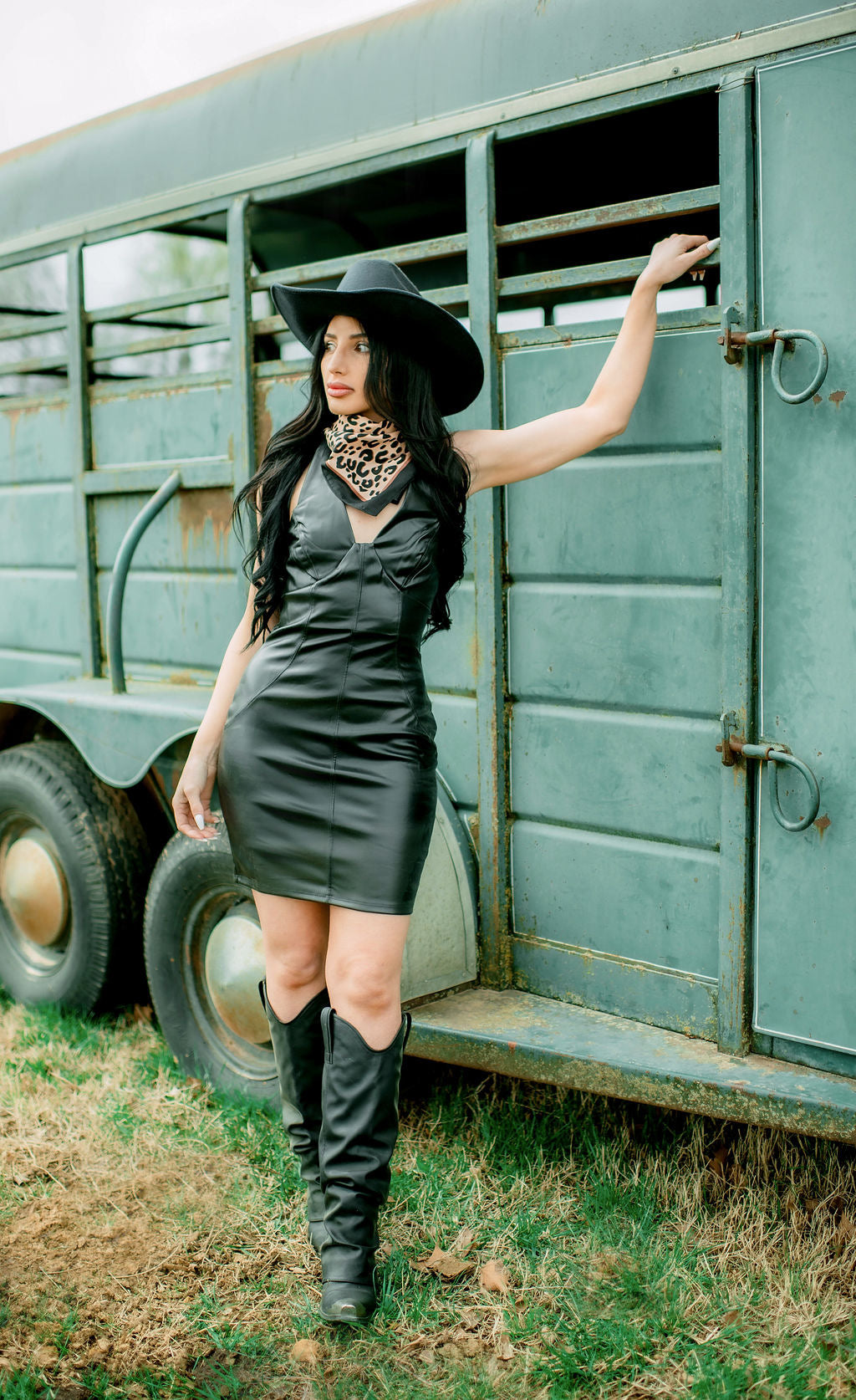 Hot & Unbothered Halter Dress