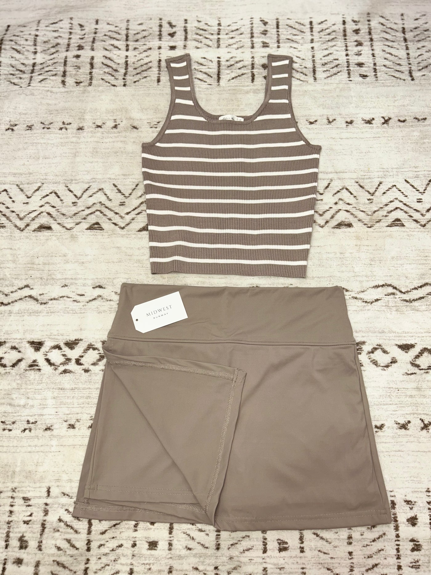 Back At It Active Skort