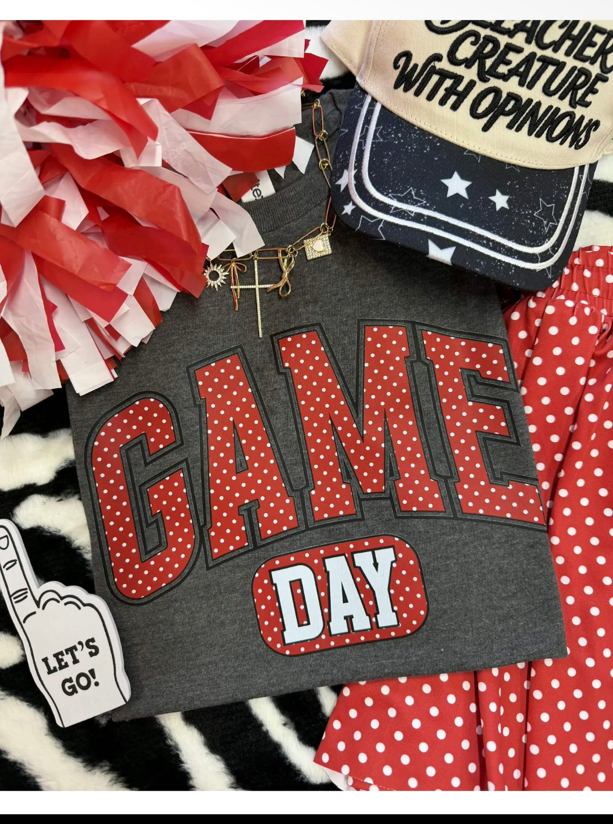 Game Day Polka Dot T Shirt