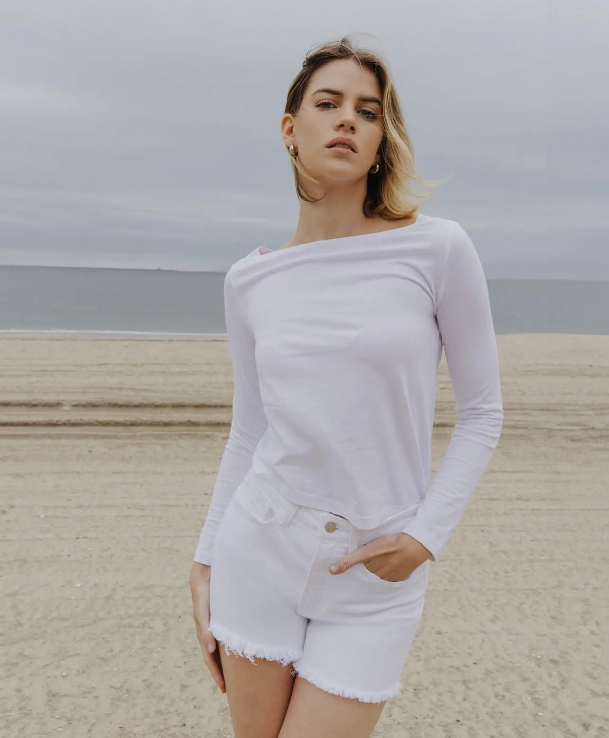 Summer Daze White Shorts
