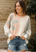 Patchwork Floral Top