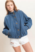 Midwest Denim Bomber Jacket
