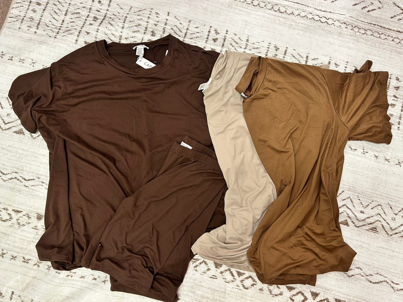 Curvy Comfy Biker Shorts Set