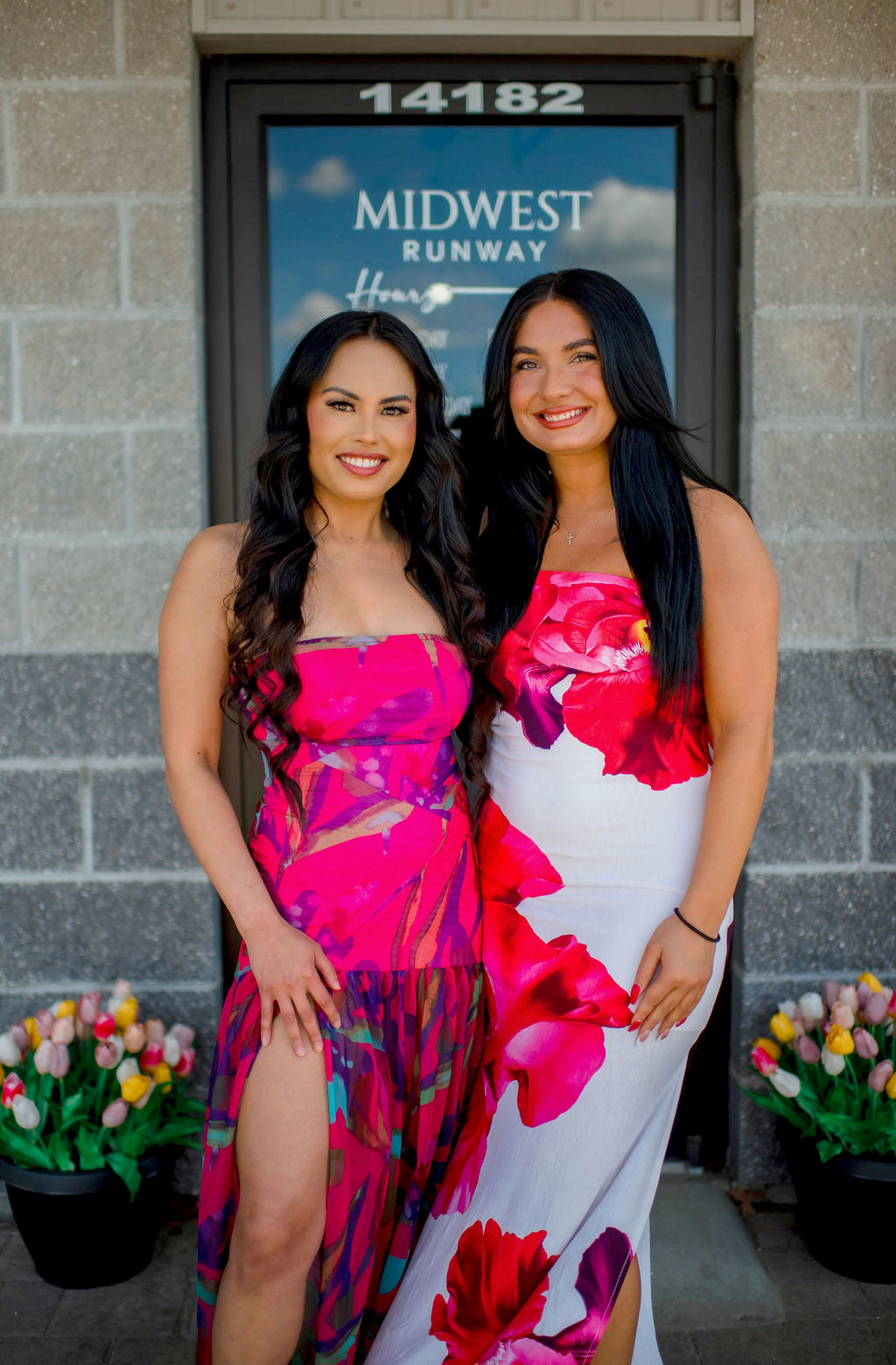 Bella Floral Tube Dress