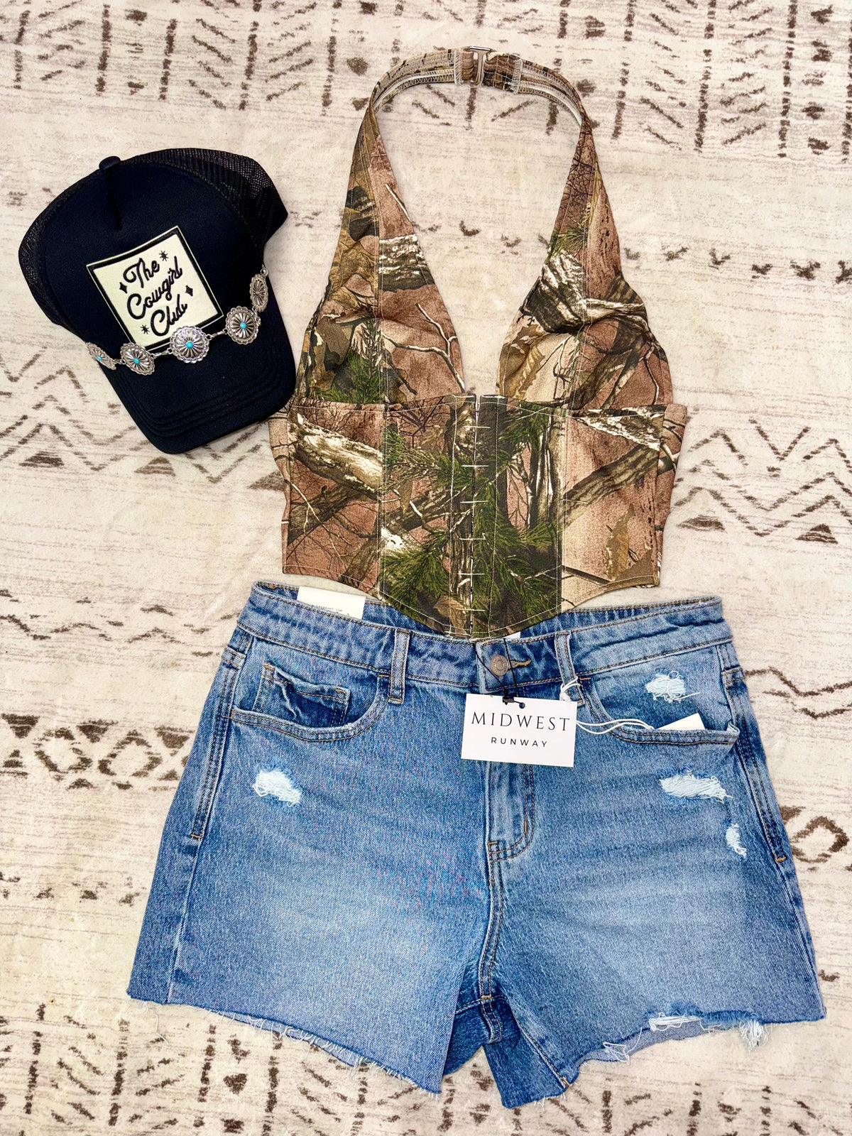 Tailgate Camo Top