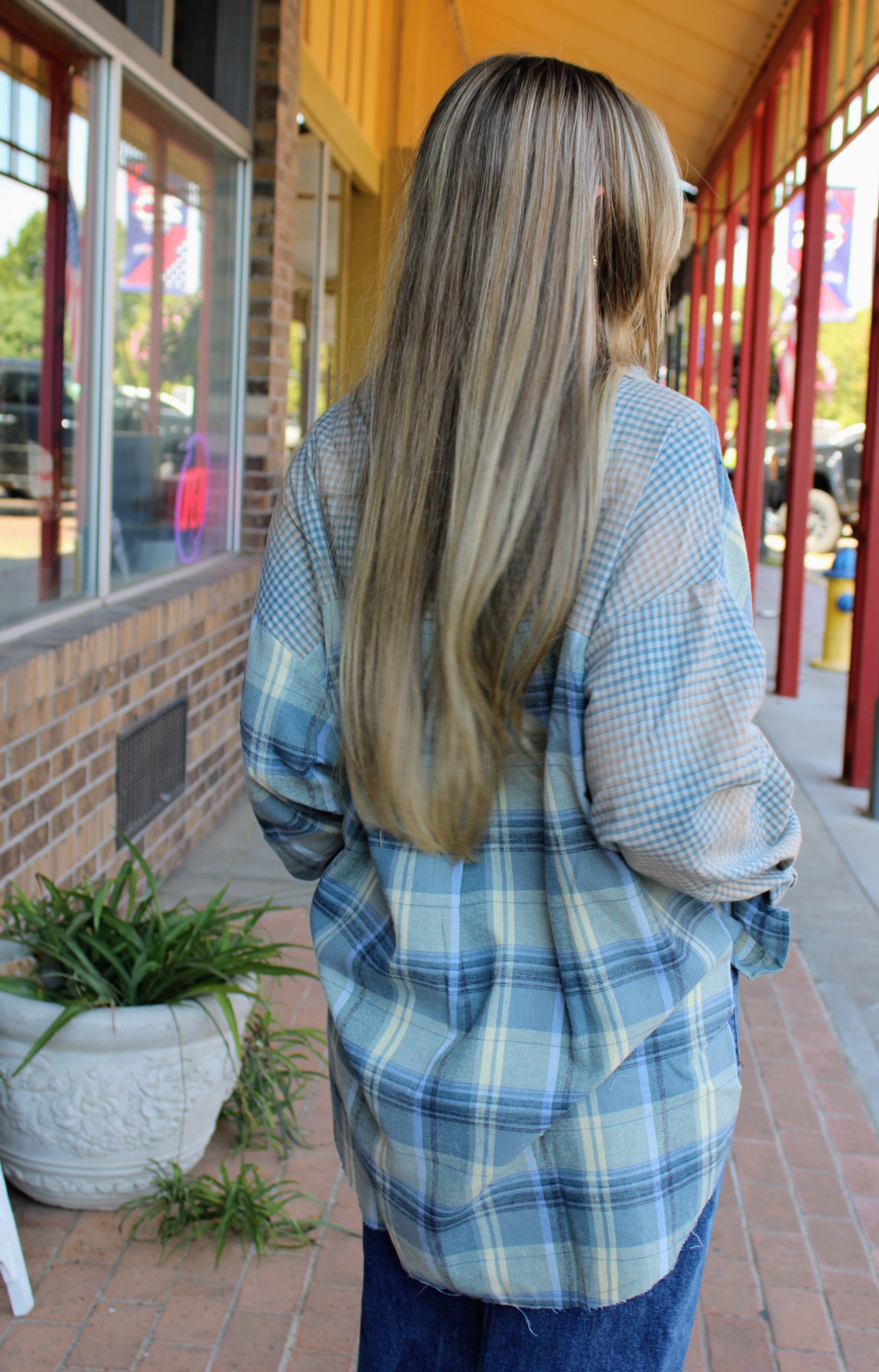 Margot Plaid Flannel Shirt