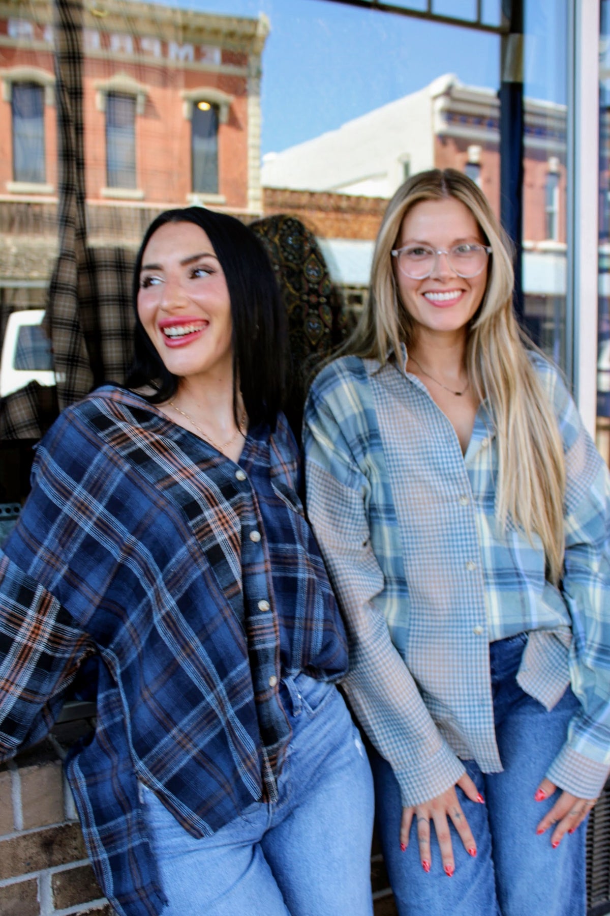 Margot Plaid Flannel Shirt