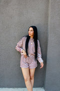 Cozy Striped Lounge Set