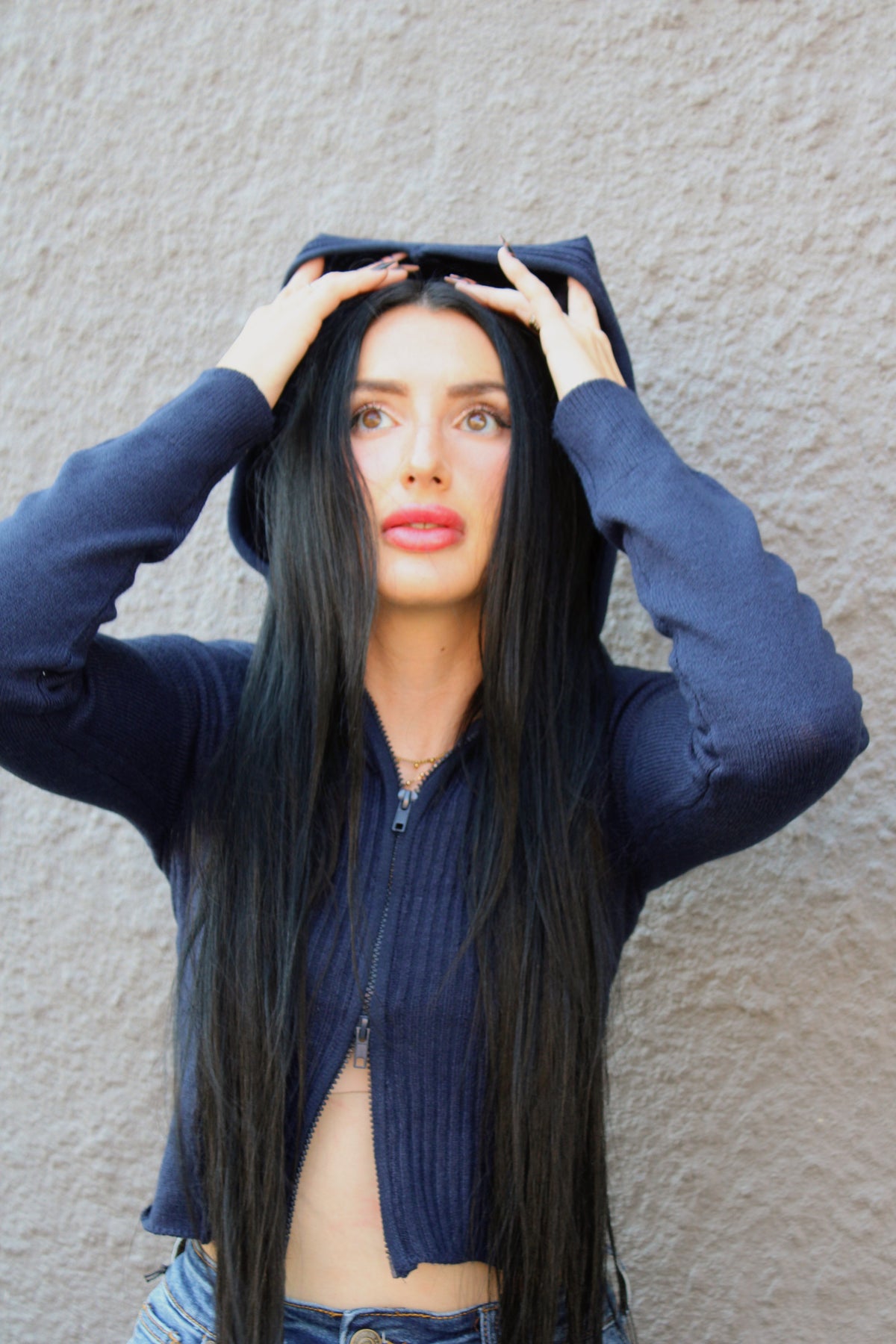 90s Fall Zip Up Hoodie Cardigan