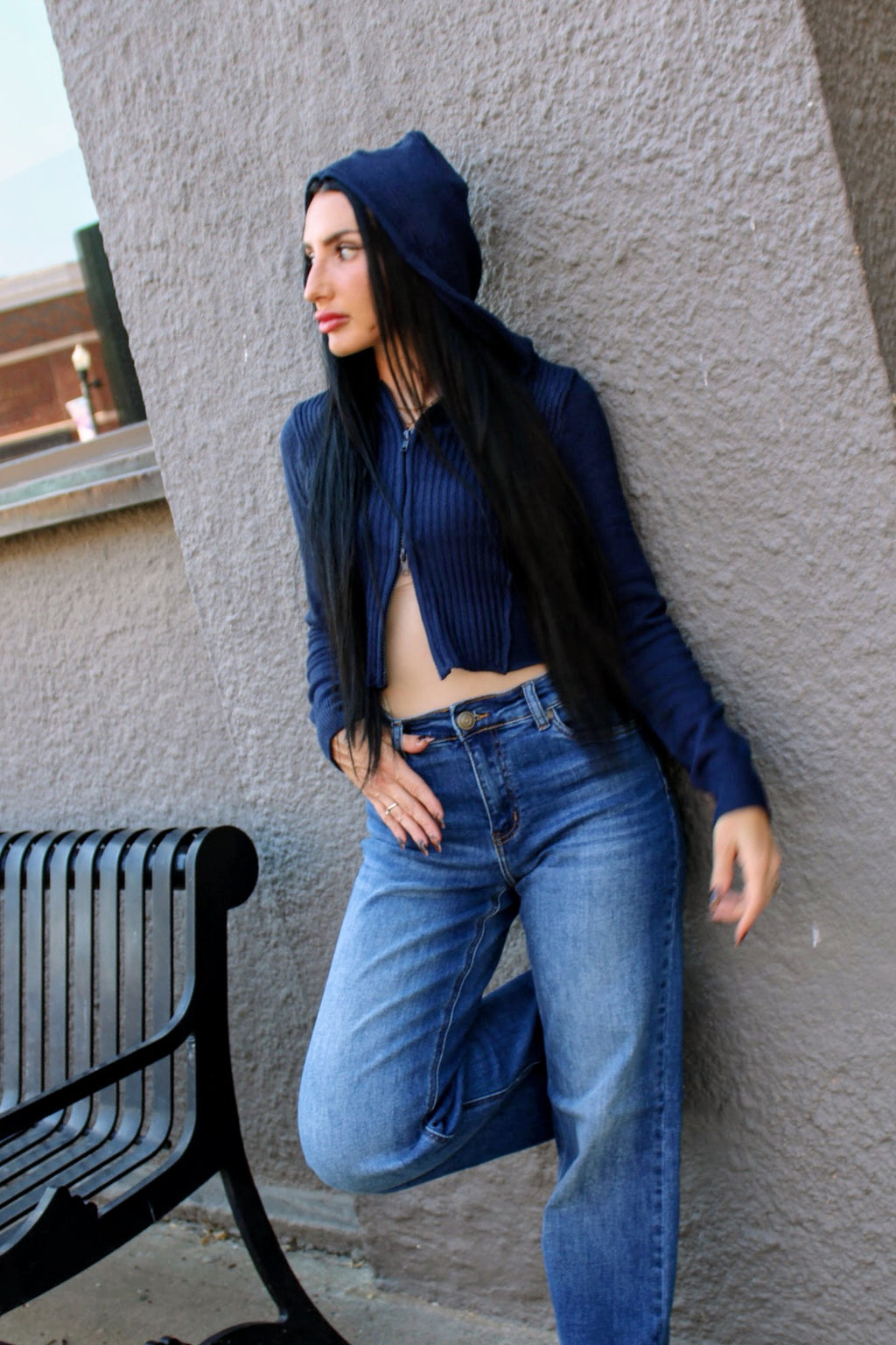Midwest Wide Leg Denim Jeans