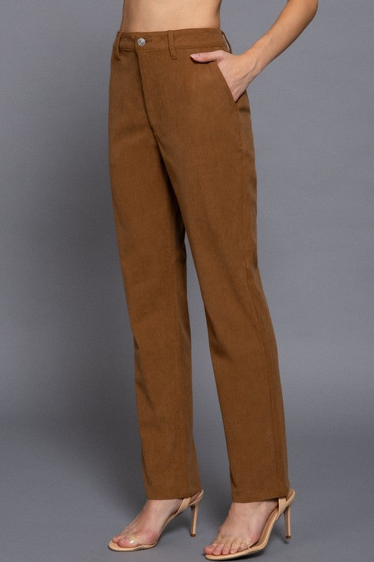 Rust N Rose Corduroy Pants