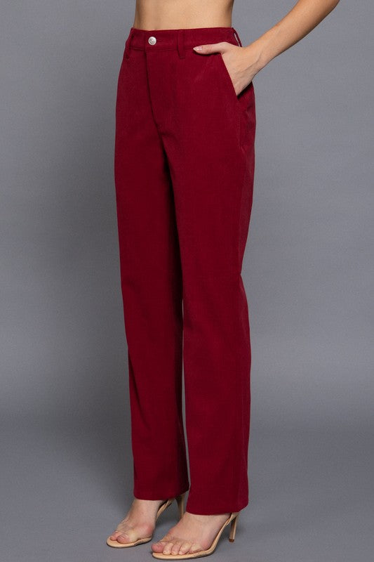 Rust N Rose Corduroy Pants