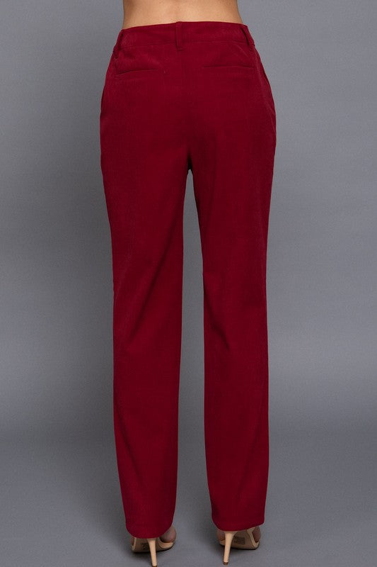 Rust N Rose Corduroy Pants