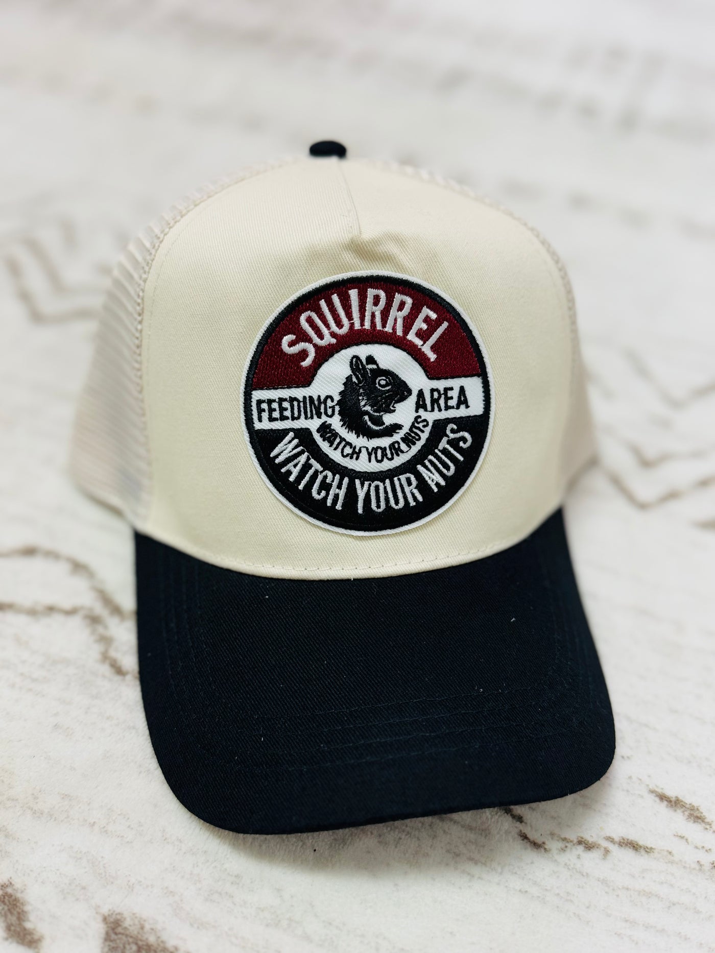 Squirrel Watch Your Nuts Hat