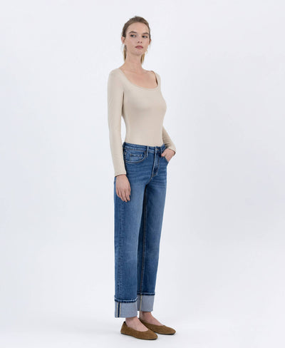 Worth the Wait Cuffed Jeans