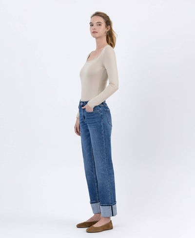 Worth the Wait Cuffed Jeans